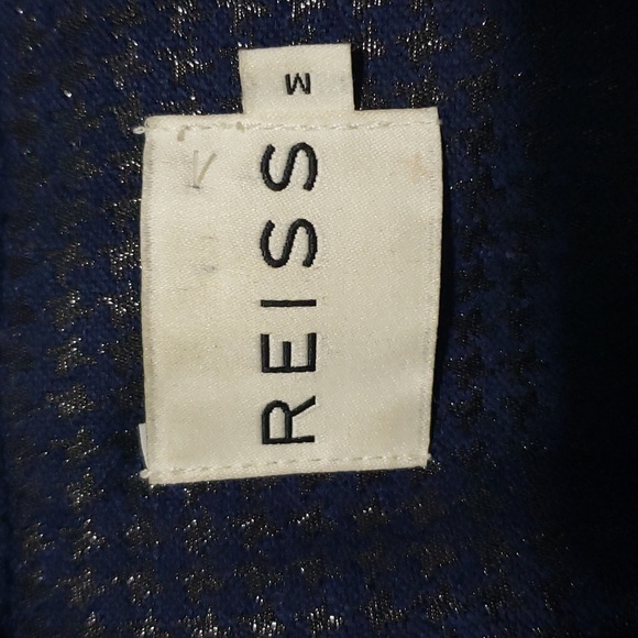 Reiss Women's Blazer, Color Navy Blue, Size M - Picture 9 of 17